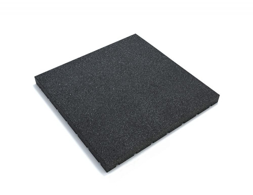 Резиновая плитка 500x500x40мм